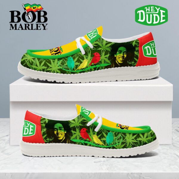 Tubopro Bob Marley Personalized Hey Dude Shoes For Men And Women