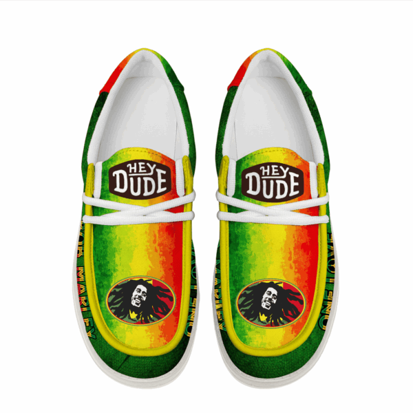 Tubopro Bob Marley Personalized Hey Dude Shoes For Men And Women - Image 3
