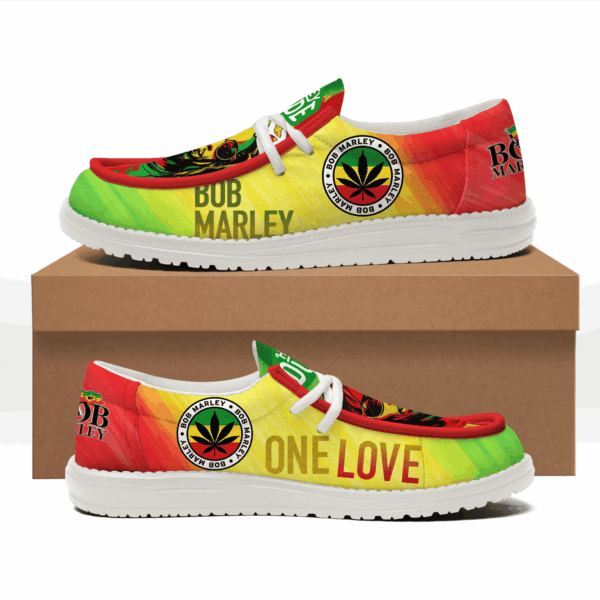Tubopro Bob Marley Personalized Hey Dude Shoes For Men And Women - Image 3