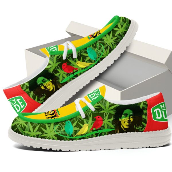 Tubopro Bob Marley Personalized Hey Dude Shoes For Men And Women - Image 2