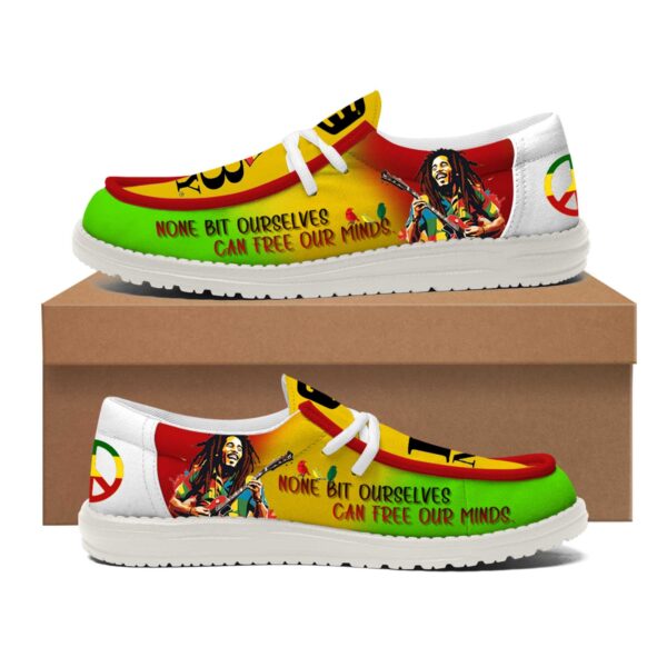 Tubopro Bob Marley Hey Dude Shoes For Men And Women - Image 3