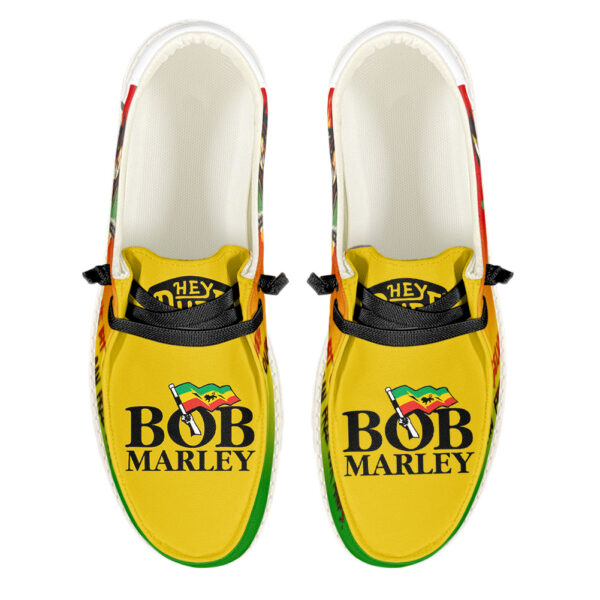 Tubopro Bob Marley Hey Dude Shoes For Men And Women - Image 3