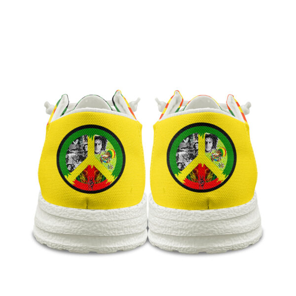 Tubopro Bob Marley Hey Dude Shoes For Men And Women - Image 4