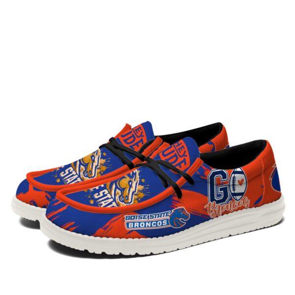 Tubopro Boise State Broncos Personalized Hey Dude Shoes For Men And Women - Image 4