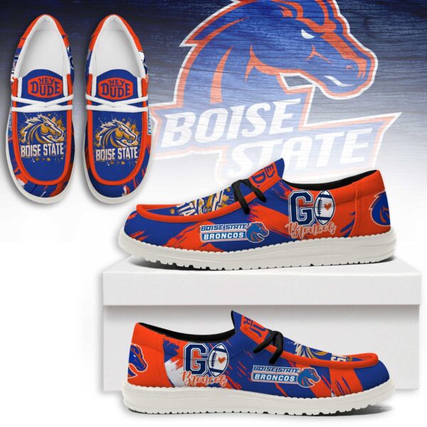 Tubopro Boise State Broncos Personalized Hey Dude Shoes For Men And Women