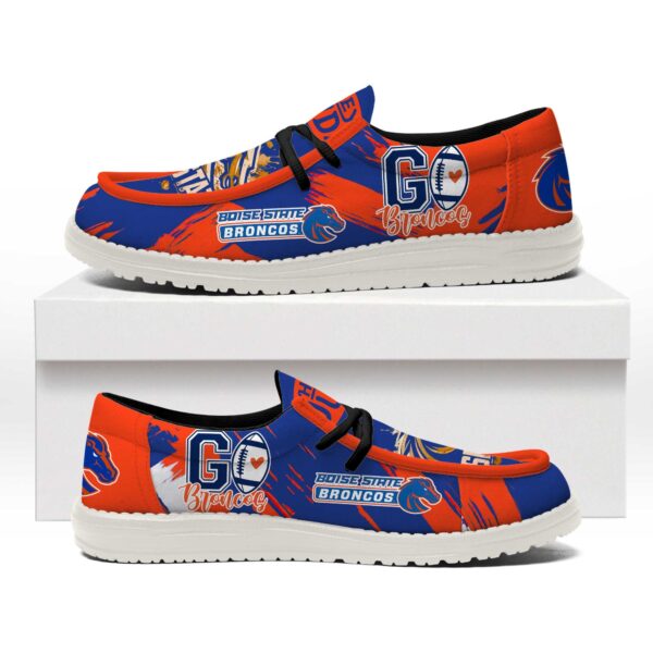 Tubopro Boise State Broncos Personalized Hey Dude Shoes For Men And Women - Image 5
