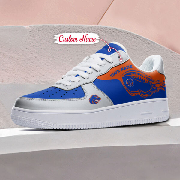 Tubopro Boise State Broncos NCAA Air Low-Top Sneakers Shoes For Men And Women - Image 3