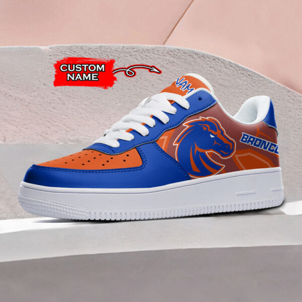 Tubopro Boise State Broncos NCAA Air Low-Top Sneakers Shoes For Men And Women - Image 2