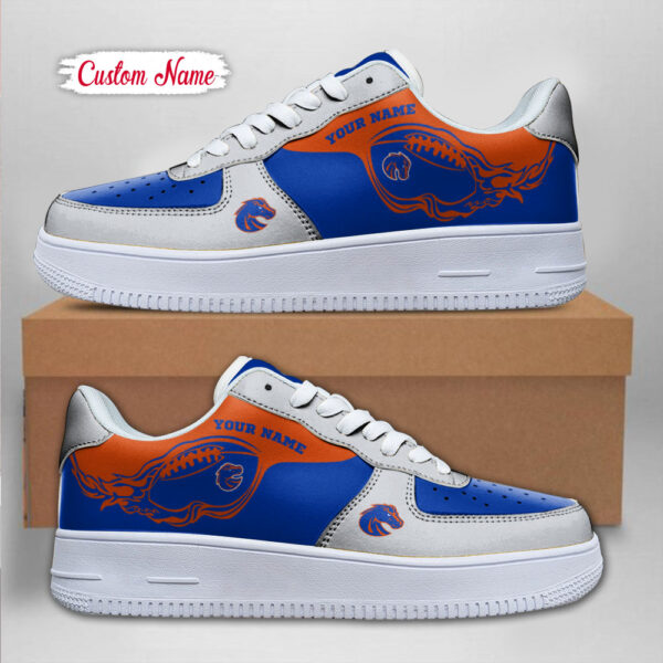 Tubopro Boise State Broncos NCAA Air Low-Top Sneakers Shoes For Men And Women - Image 2