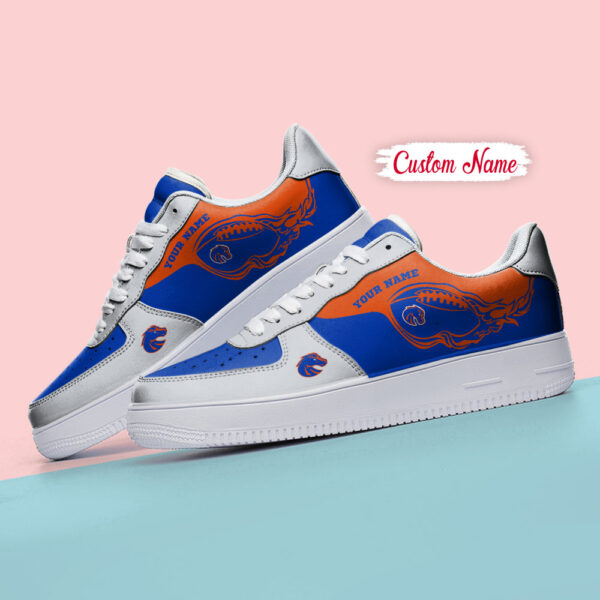 Tubopro Boise State Broncos NCAA Air Low-Top Sneakers Shoes For Men And Women - Image 4