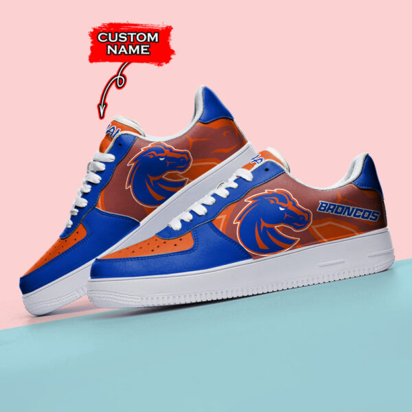 Tubopro Boise State Broncos NCAA Air Low-Top Sneakers Shoes For Men And Women - Image 3