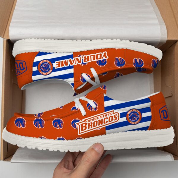Tubopro Boise State Broncos Personalized Hey Dude Shoes For Men And Women