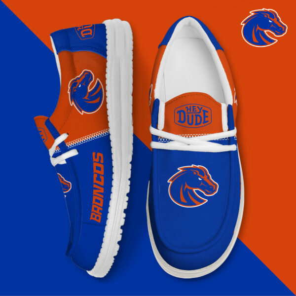Tubopro Boise State Broncos Personalized Hey Dude Shoes For Men And Women