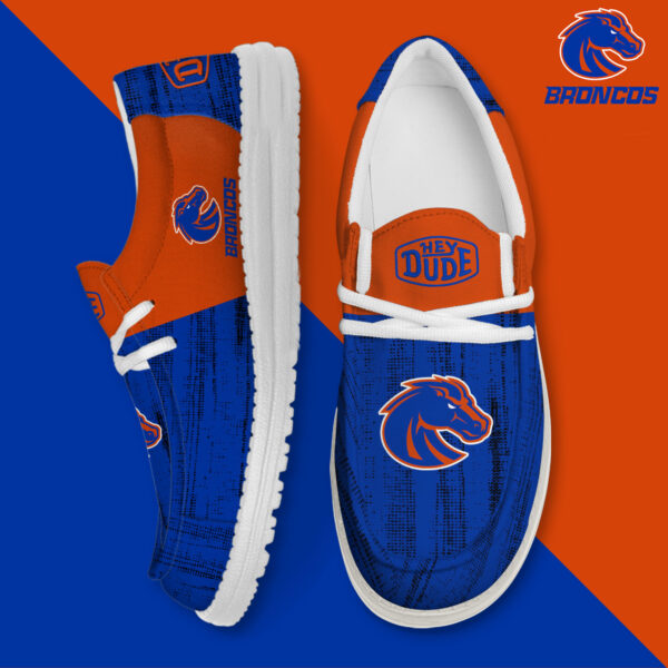 Tubopro Boise State Broncos Personalized Hey Dude Shoes For Men And Women