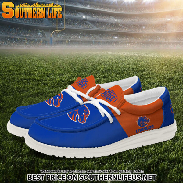 Tubopro Boise State Broncos Personalized Hey Dude Shoes For Men And Women - Image 2