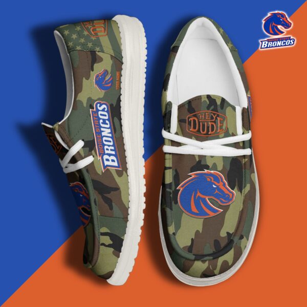 Tubopro Boise State Broncos Personalized Hey Dude Shoes For Men And Women