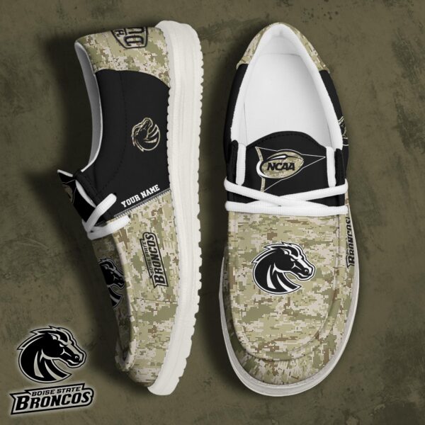 Tubopro Boise State Broncos Personalized Hey Dude Shoes For Men And Women