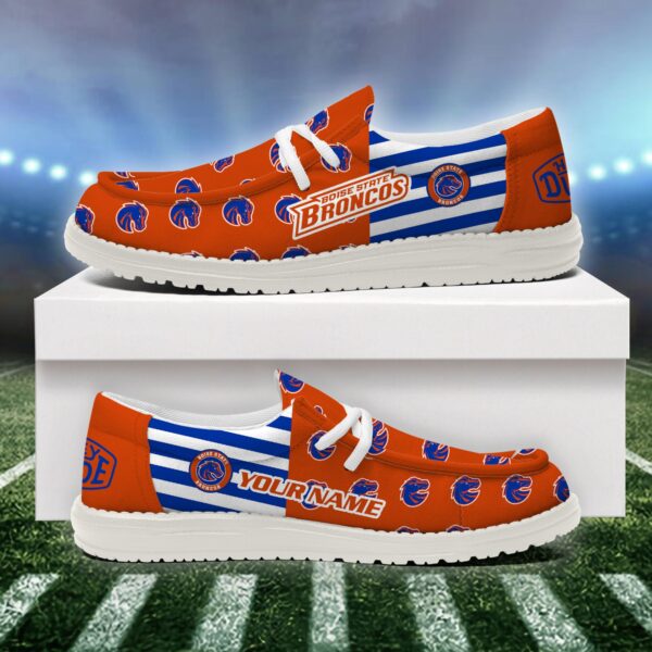 Tubopro Boise State Broncos Personalized Hey Dude Shoes For Men And Women - Image 2