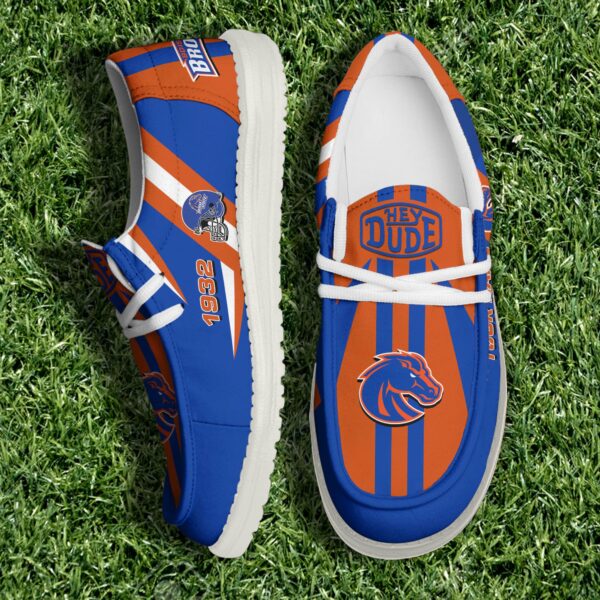 Tubopro Boise State Broncos Personalized Hey Dude Shoes For Men And Women