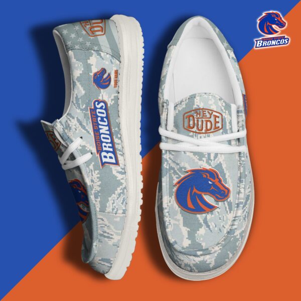 Tubopro Boise State Broncos Personalized Hey Dude Shoes For Men And Women