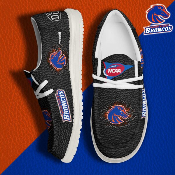 Tubopro Boise State Broncos Personalized Hey Dude Shoes For Men And Women