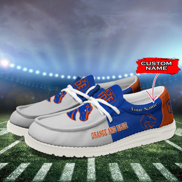 Tubopro Boise State Broncos Personalized Hey Dude Shoes For Men And Women - Image 3