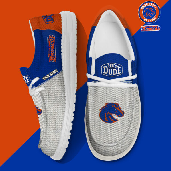 Tubopro Boise State Broncos Personalized Hey Dude Shoes For Men And Women