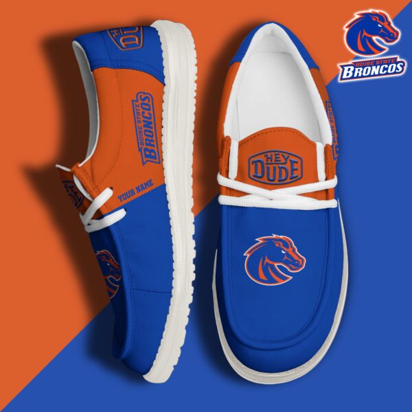 Tubopro Boise State Broncos Personalized Hey Dude Shoes For Men And Women