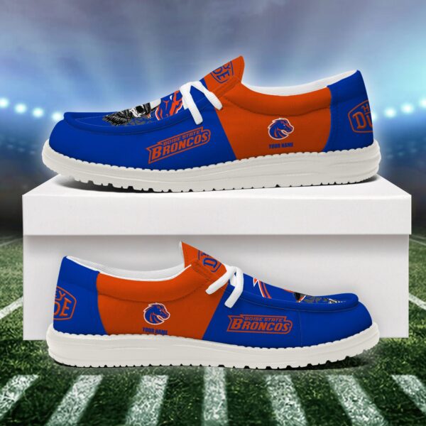 Tubopro Boise State Broncos Personalized Hey Dude Shoes For Men And Women - Image 4