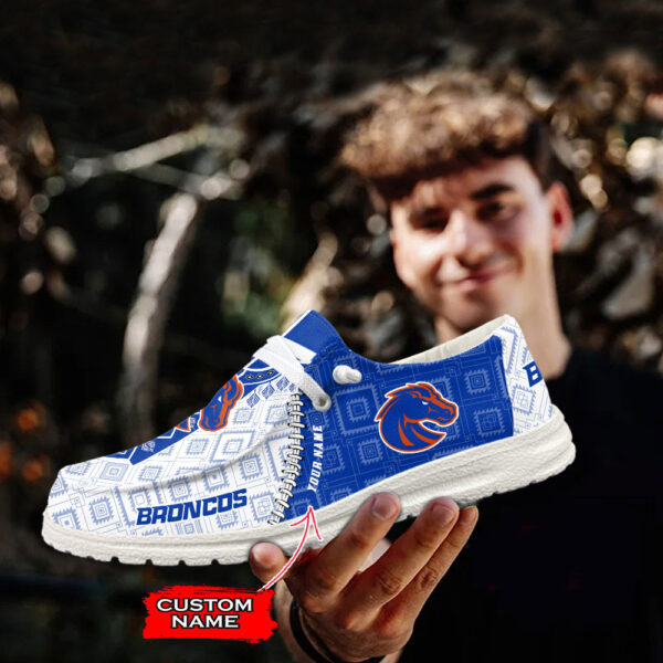 Tubopro Boise State Broncos Personalized Hey Dude Shoes For Men And Women