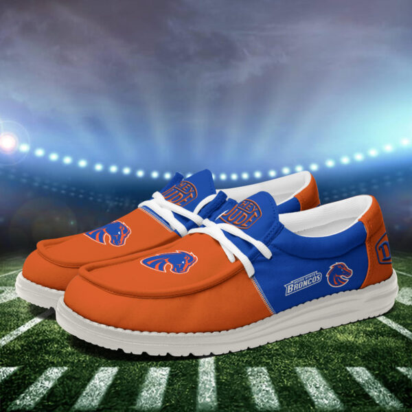 Tubopro Boise State Broncos Personalized Hey Dude Shoes For Men And Women - Image 4