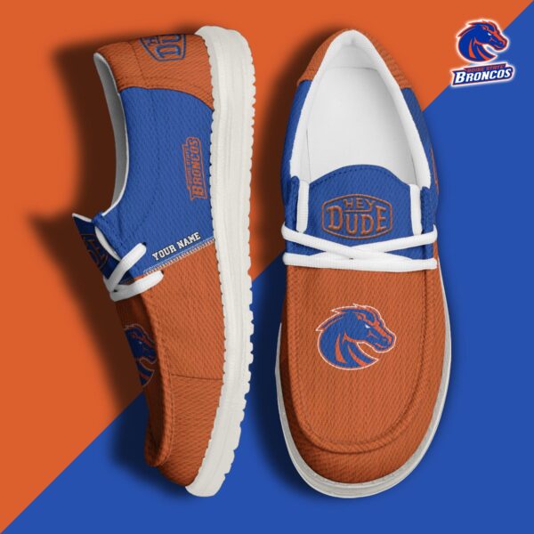 Tubopro Boise State Broncos Personalized Hey Dude Shoes For Men And Women