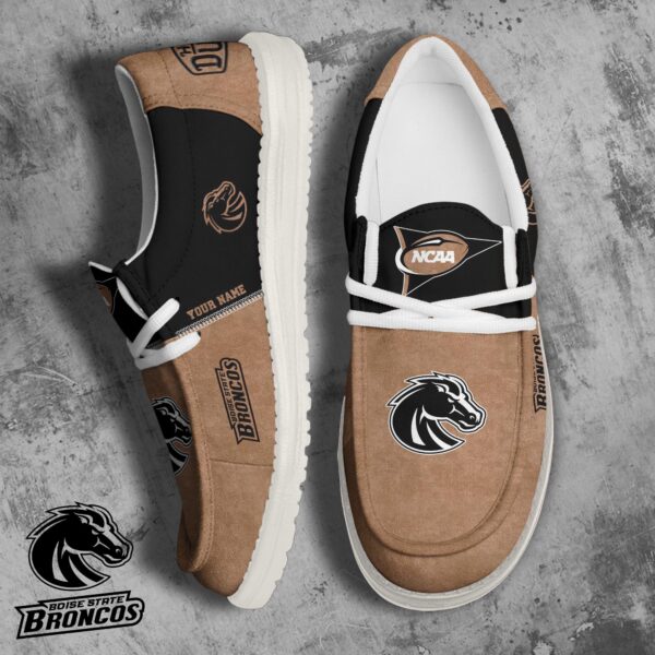 Tubopro Boise State Broncos Personalized Hey Dude Shoes For Men And Women
