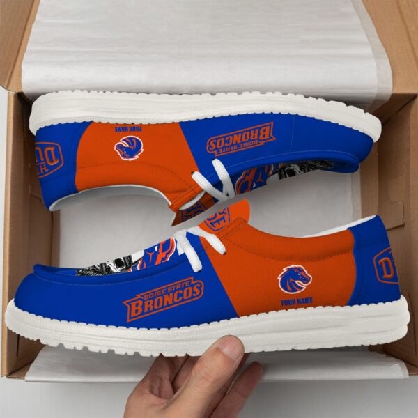 Tubopro Boise State Broncos Personalized Hey Dude Shoes For Men And Women - Image 3