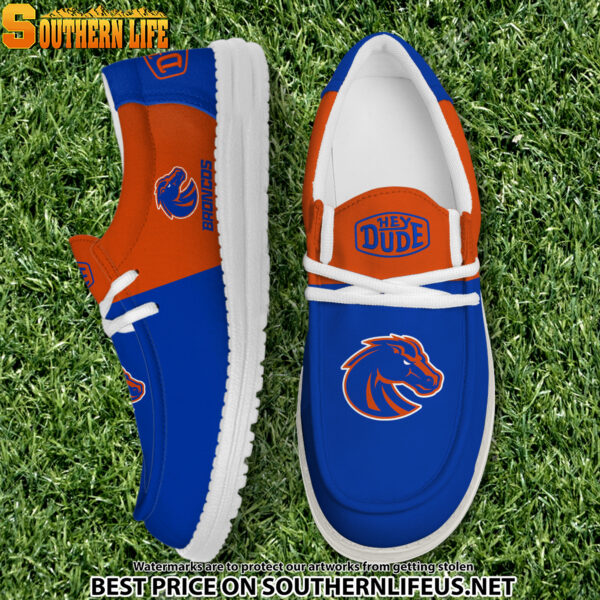 Tubopro Boise State Broncos Personalized Hey Dude Shoes For Men And Women