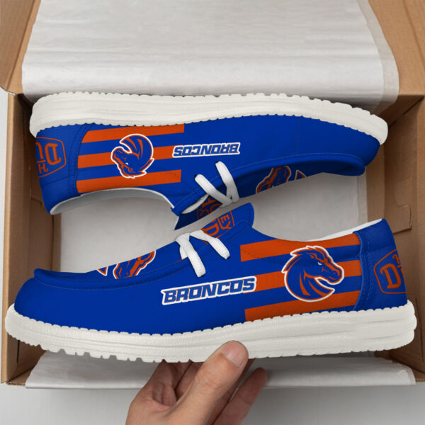 Tubopro Boise State Broncos Personalized Hey Dude Shoes For Men And Women - Image 3