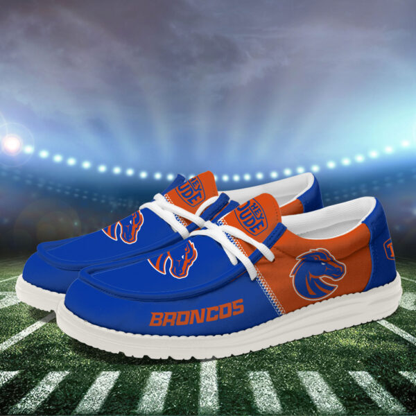 Tubopro Boise State Broncos Personalized Hey Dude Shoes For Men And Women - Image 3
