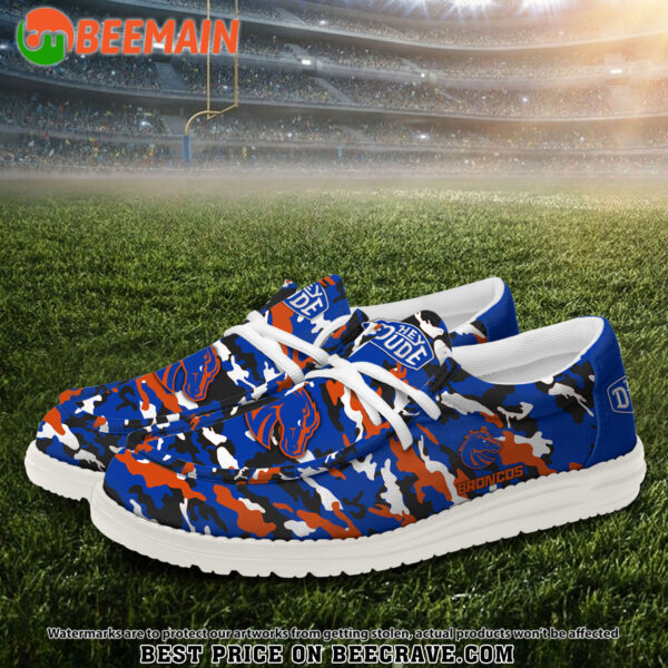 Tubopro Boise State Broncos Personalized Hey Dude Shoes For Men And Women - Image 2