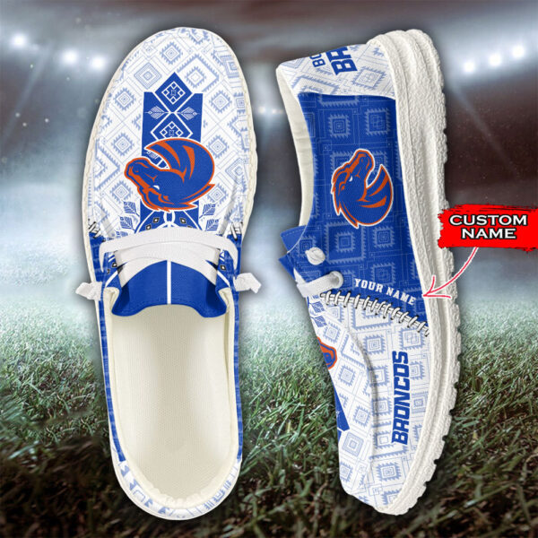 Tubopro Boise State Broncos Personalized Hey Dude Shoes For Men And Women - Image 4