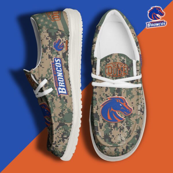 Tubopro Boise State Broncos Personalized Hey Dude Shoes For Men And Women