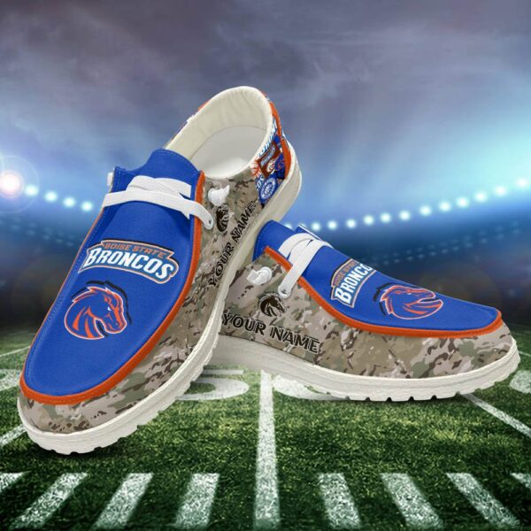 Tubopro Boise State Broncos Personalized Hey Dude Shoes For Men And Women