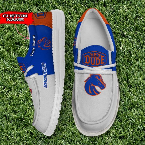 Tubopro Boise State Broncos Personalized Hey Dude Shoes For Men And Women