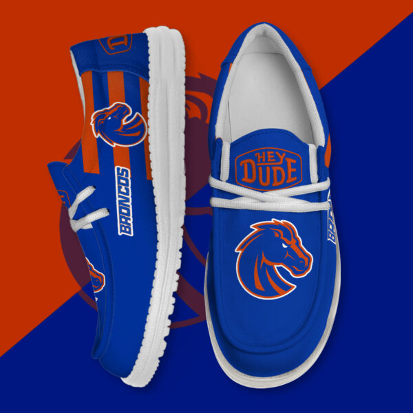 Tubopro Boise State Broncos Personalized Hey Dude Shoes For Men And Women