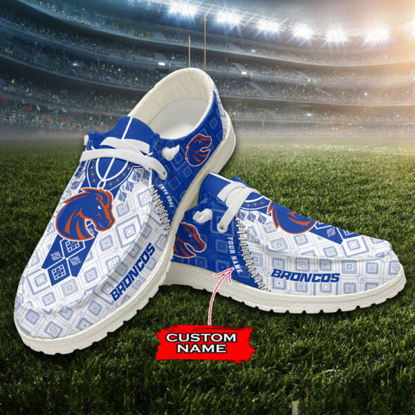 Tubopro Boise State Broncos Personalized Hey Dude Shoes For Men And Women - Image 6