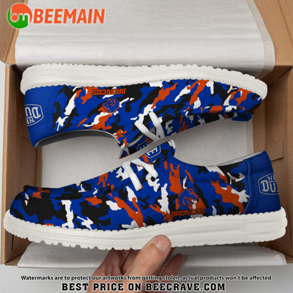 Tubopro Boise State Broncos Personalized Hey Dude Shoes For Men And Women - Image 4