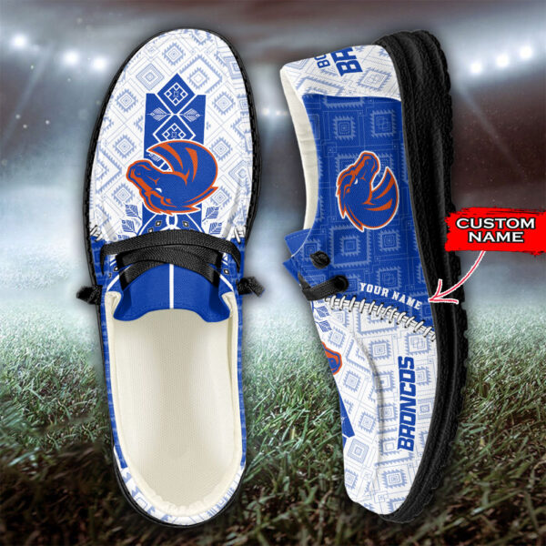 Tubopro Boise State Broncos Personalized Hey Dude Shoes For Men And Women - Image 3