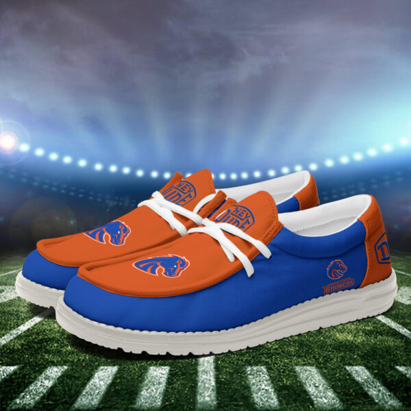 Tubopro Boise State Broncos Personalized Hey Dude Shoes For Men And Women - Image 3