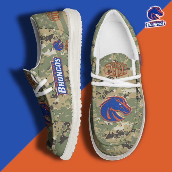 Tubopro Boise State Broncos Personalized Hey Dude Shoes For Men And Women