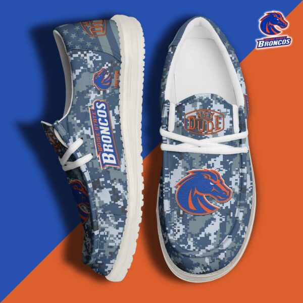 Tubopro Boise State Broncos Personalized Hey Dude Shoes For Men And Women