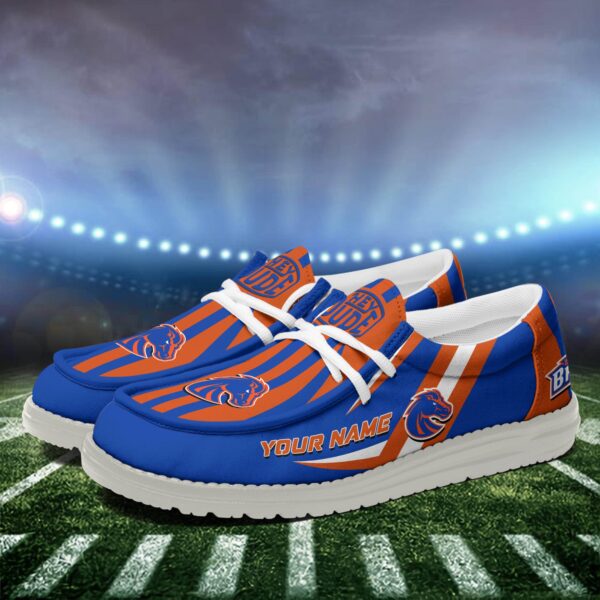 Tubopro Boise State Broncos Personalized Hey Dude Shoes For Men And Women - Image 3